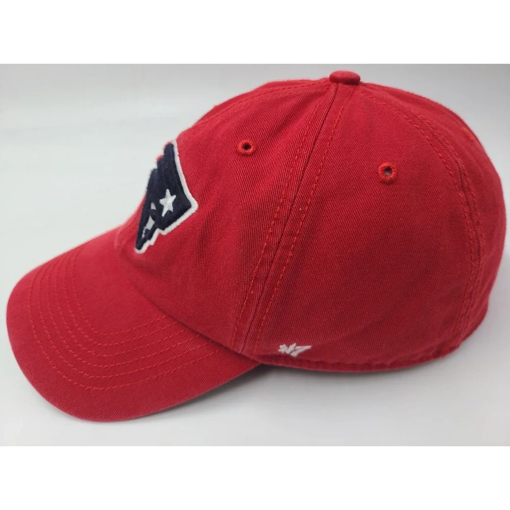 New England Patriots 47 Brand Franchise‎ Fitted XXL Hat Cap 2XL NFL Football Red
